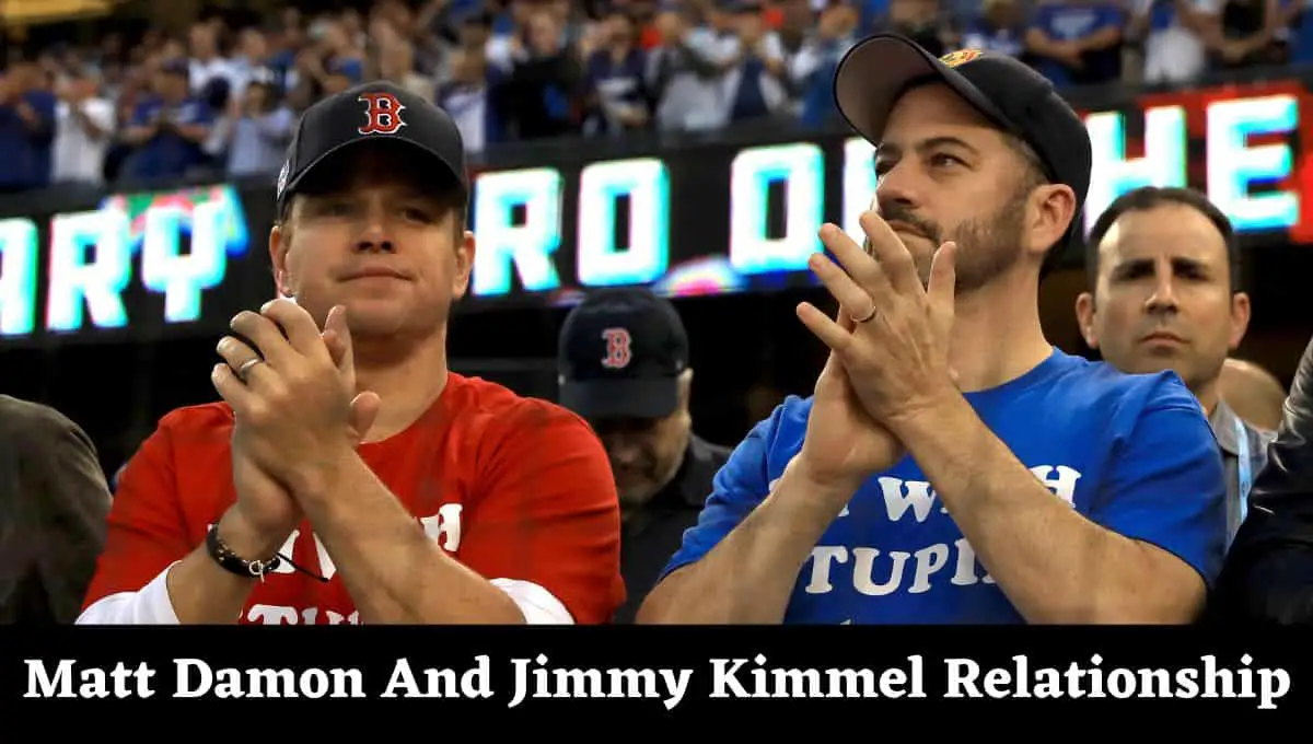 Matt Damon And Jimmy Kimmel Relationship